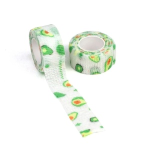 Бинт бандажный эластичный, рисунок Авокадо