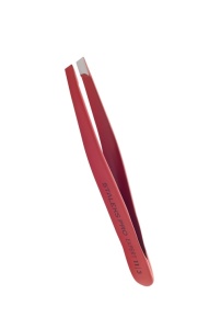 Пинцет EXPERT TE-11/3 Staleks (Сталекс) красный