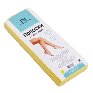 Полоски для депиляции TNL 50 шт. желтые