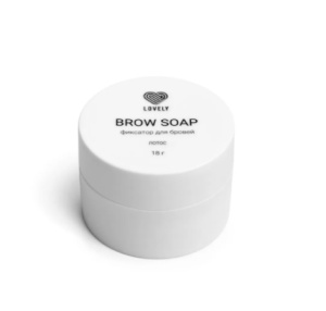 Мыло для фиксации бровей Lovely , 18 г (с ароматом Мандарина и гвоздики)