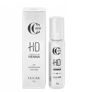 Хна для бровей Premium HENNA HD, CC Brow, 5 г