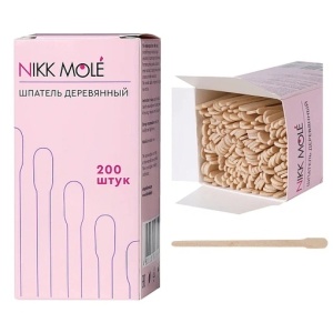 Шпатель Nikk Mole Лопатки 200 шт