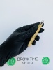 FreiAVIVER Точечный пинцет для бровей Sharp, золотой