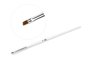 Кисть TNL скошенная №2 (белая)