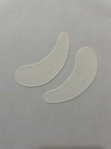 Силиконовые патчи MIA PRO LASHES, капля, белый