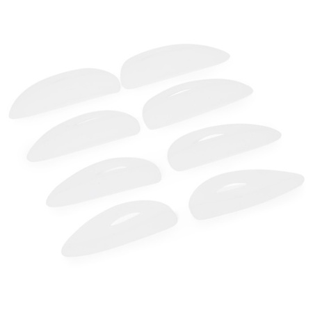 Мягкие силиконовые формы NOVEL, 4пары (изгиб FLAT)