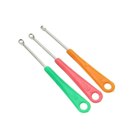 Мерная ложка, металл и пластик, цвета в ассортименте