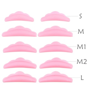 Валики для ламинирования ресниц NOVEL SOFTY Pads 5 размеров