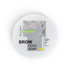 Brow Soap Royal Brow мыло фиксатор для бровей с экстрактом кокоса