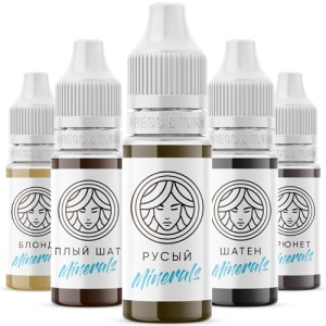 Перманентный пигмент FACE Minerals (для бровей) 6 мл