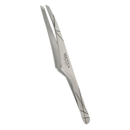 Пинцет для коррекции бровей Henna Expert (металлик)