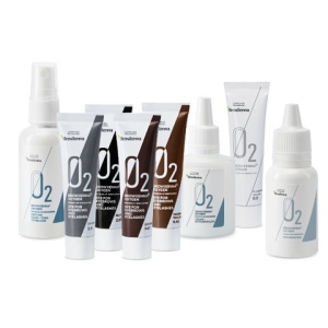 Система умного окрашивания для бровей и ресниц BrowXenna® OXYGEN O2, 8 позиций, 370 г