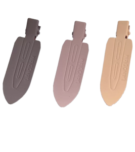 Заколки для макияжа, кофейный, набор из 3 шт