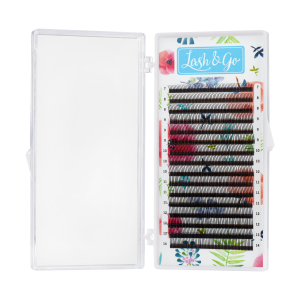 Черные ресницы Lash&Go 3D (16 линий)