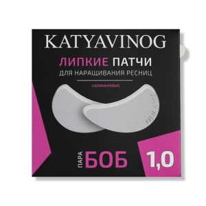 Липкие патчи для наращивания ресниц БОБ 1,0 (белые) Катя Виноградова