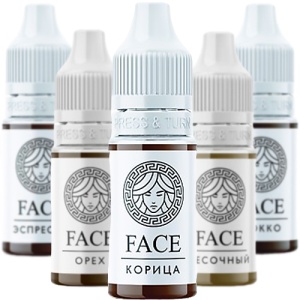 Перманентный пигмент FACE (для бровей), 12 мл