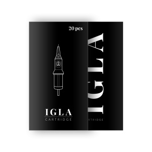 Картриджи IGLA LT-H Единичка 0,35 мм (35/1 RLLT-H) Чёрные (20 шт.) NYSE