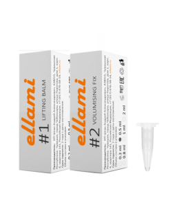 Набор для ламинирования ресниц "ellami" (№1+2), 0,5 мл (4147)