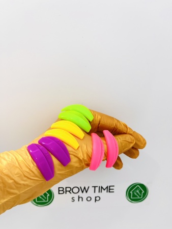 Набор неоновых валиков в жестяной банке (4 размера) PERFECT LINE Золотой